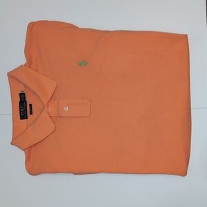 Ralph Lauren Classic Fit Short Sleeve Polo Shirt. Tangerine. Size XXL